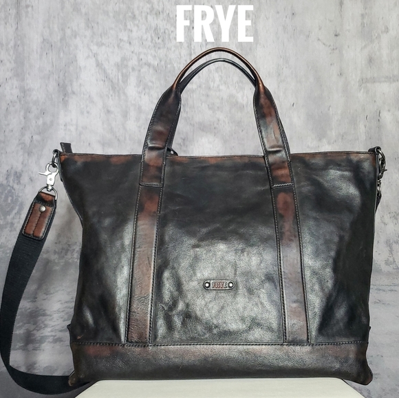 Frye Handbags - FRYE Harvey Leather tote bag, NWT & RARE 😍